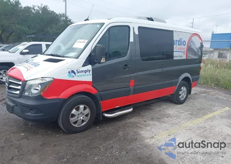 2015 Mercedes-Benz Sprinter 2500 Normal Roof z USA, uszkodzony, nr VIN WDZPE7DC5F5964313